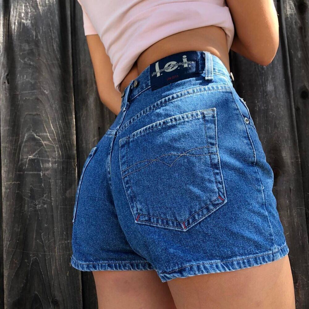 High-Rise L.E.I. Denim Shorts